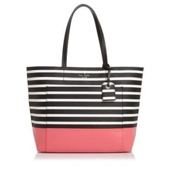 Kate Spade Hyde Lane Riley Dipper Leather Tote - Picture 1 of 13